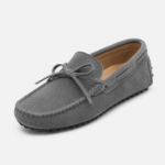 Men's Suede Loafers – Black Luxury Soft Genuine Leather Casual Shoes - Image 8