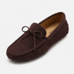 Men's Suede Loafers – Black Luxury Soft Genuine Leather Casual Shoes - Image 6