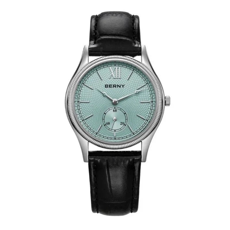 archivist-01-front.jpg Archivist Small Seconds Watch — Steel & Leather - Image 1