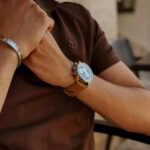 Aviatore Pilot Chronograph — 41mm Steel & Suede - Image 6