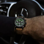 Aviatore Pilot Chronograph — 41mm Steel & Suede - Image 9