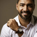 Florence Classic Dress Watch — 40mm Steel & Leather - Image 2