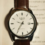 Florence Classic Dress Watch — 40mm Steel & Leather - Image 3