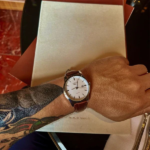 Florence Classic Dress Watch — 40mm Steel & Leather - Image 5