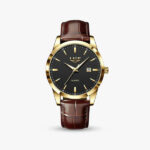 Florence Classic Dress Watch — 40mm Steel & Leather - Image 10