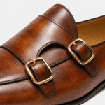 Men's Brown Genuine Leather Loafers Handmade - Image 6