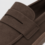 Men's Italian Leather Loafers – Brown Smart Business Casual Slip-On Shoes - Image 7