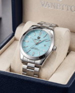 Riviera Automatic Watch — 40mm Textured Steel - Image 3