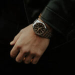 Romano Diamond Cut Watch — Two-Tone Steel Day-Date - Image 8