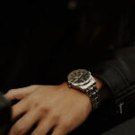 Romano Diamond Cut Watch — Two-Tone Steel Day-Date - Image 9