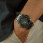 Tremezzo Integrated Bracelet Watch — 40mm Brushed Steel - Image 8