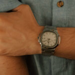 Tremezzo Integrated Bracelet Watch — 40mm Brushed Steel - Image 10