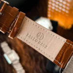 Venezia Ultra-Slim Rectangular Watch — 38mm Croco Leather - Image 4