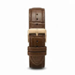 Venezia Ultra-Slim Rectangular Watch — 38mm Croco Leather - Image 13