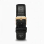 Venezia Ultra-Slim Rectangular Watch — 38mm Croco Leather - Image 15